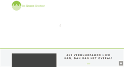 Desktop Screenshot of degroenegrachten.nl